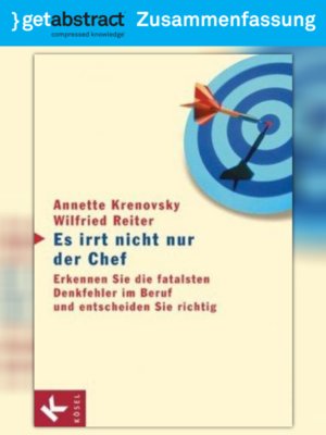 cover image of Es irrt nicht nur der Chef (Zusammenfassung)